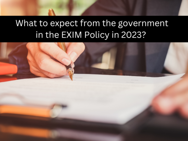 EXIM Policy in 2023